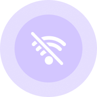 Autonomous operation without connection <br desktop> to the global internet.